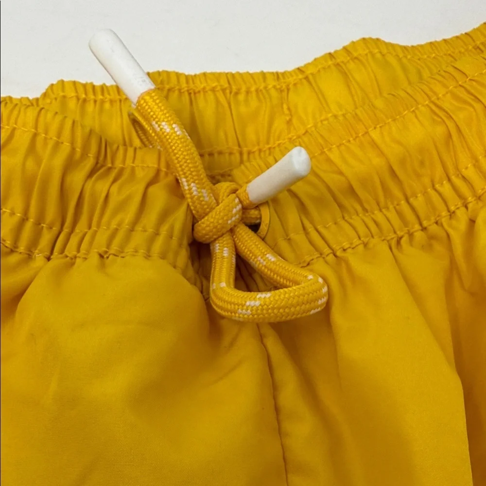 Zara Kid’s  Yellow Swim Shorts with drawstring size 11-12